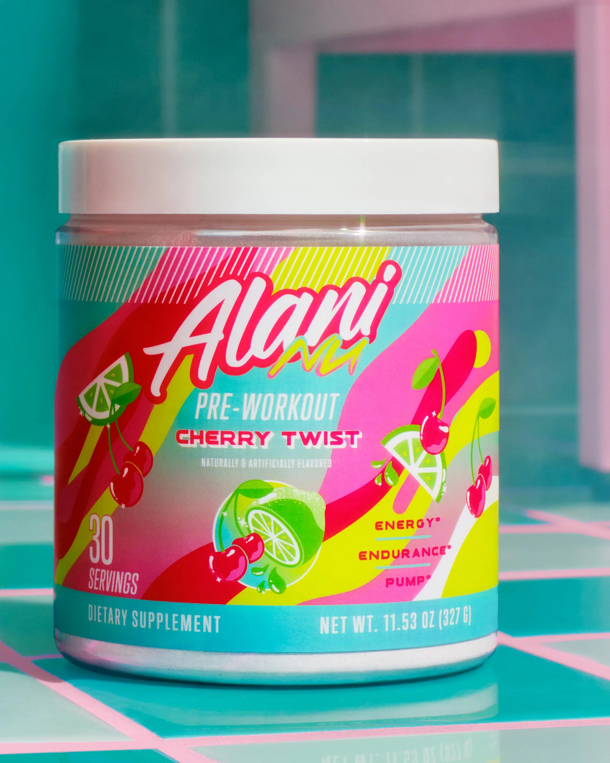 Alani Nu Featured Pre-Workout - Cherry Twist - Image 3