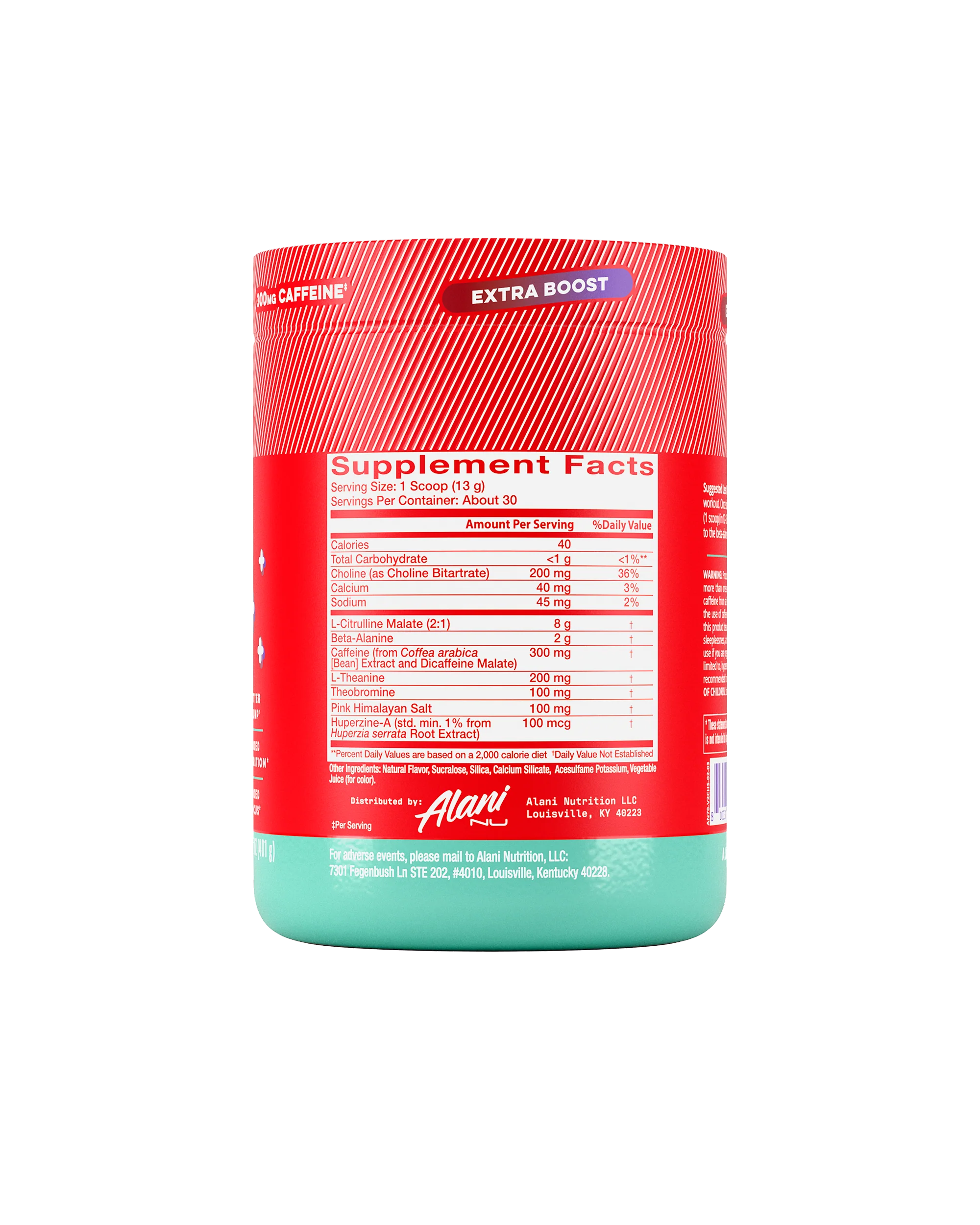 Alani Nu Featured Pre-Workout+ - Cherry Slush - Image 5
