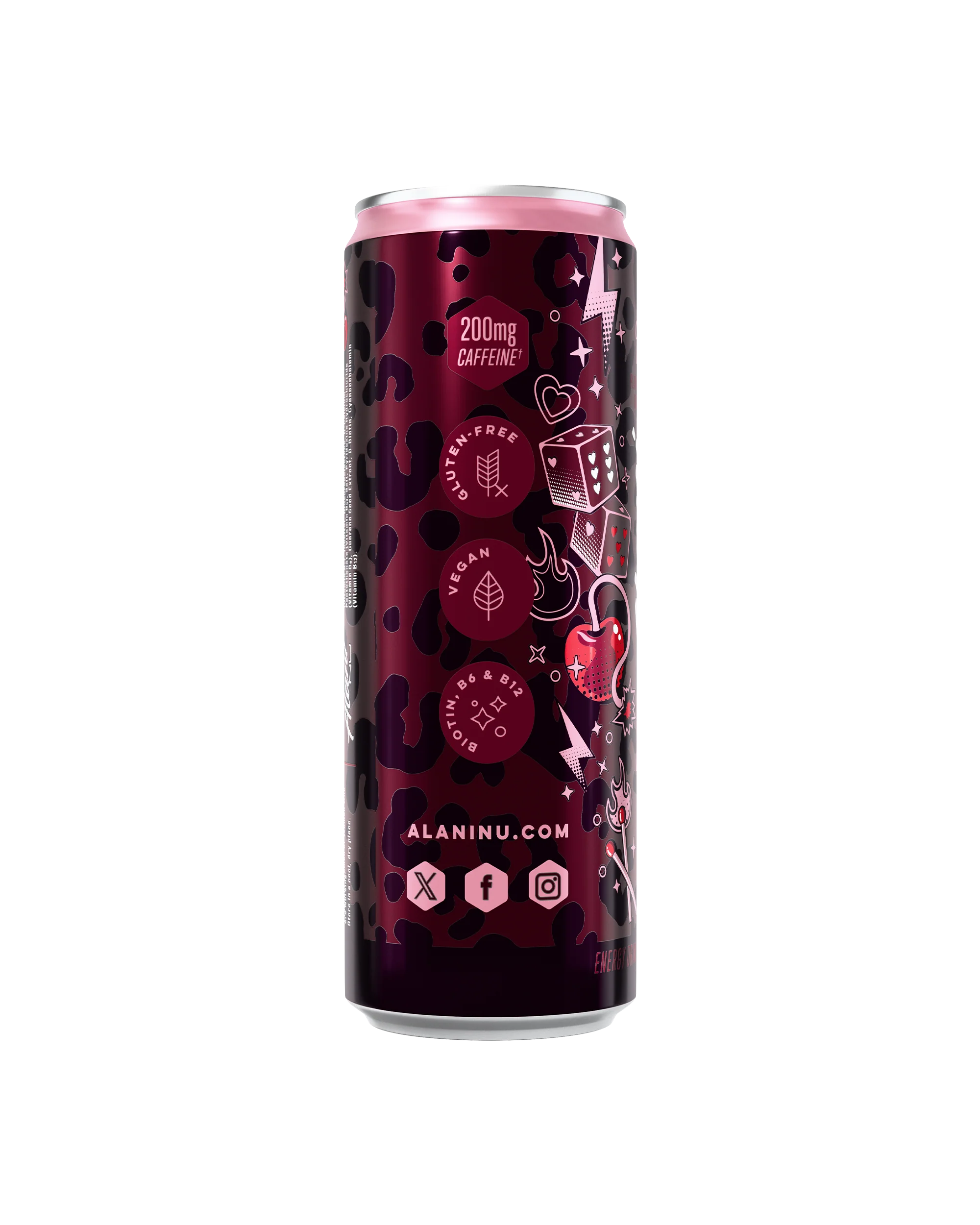 Alani Nu Featured Energy Drink - Cherry Bomb - Image 5
