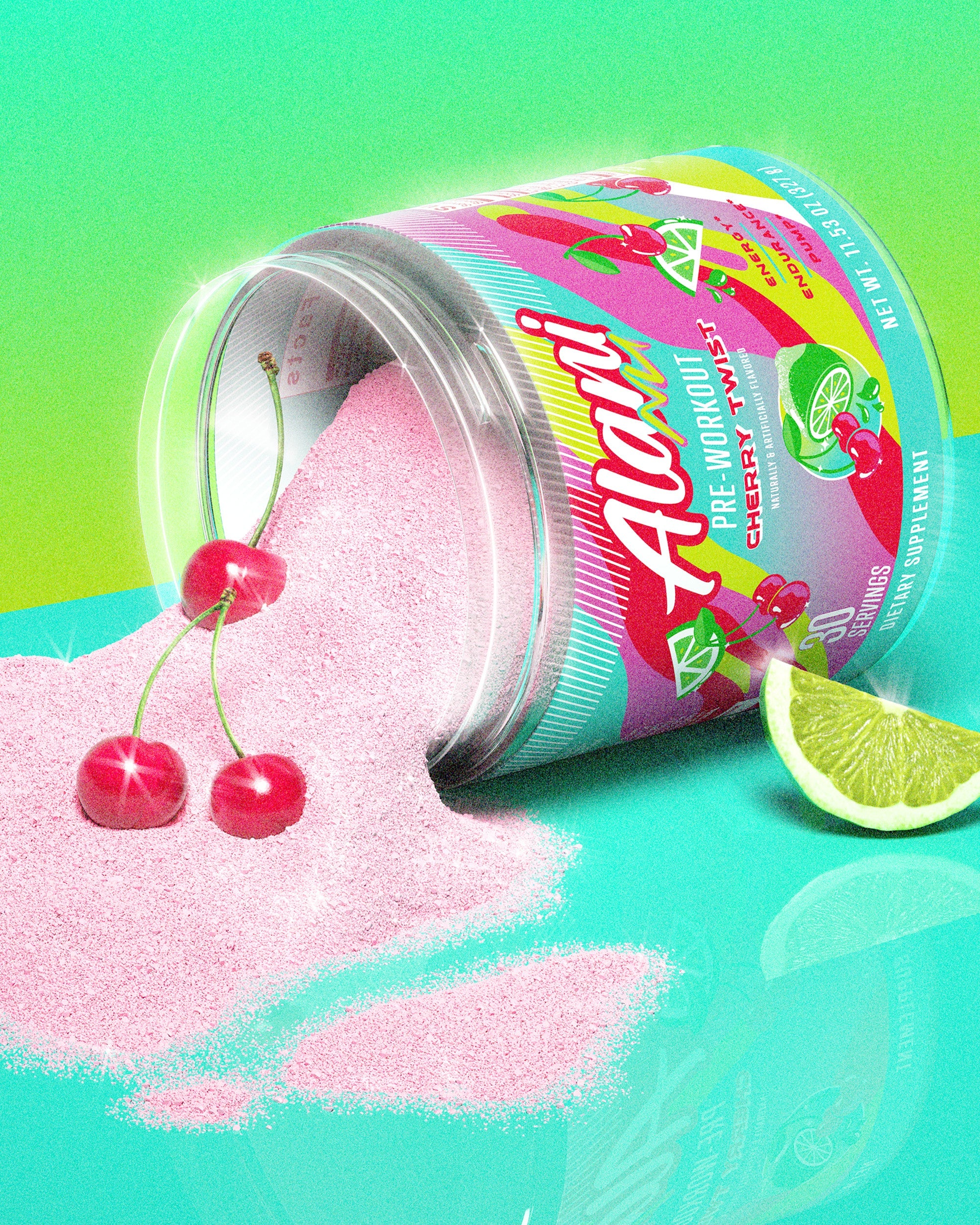 Alani Nu Featured Pre-Workout - Cherry Twist - Image 2