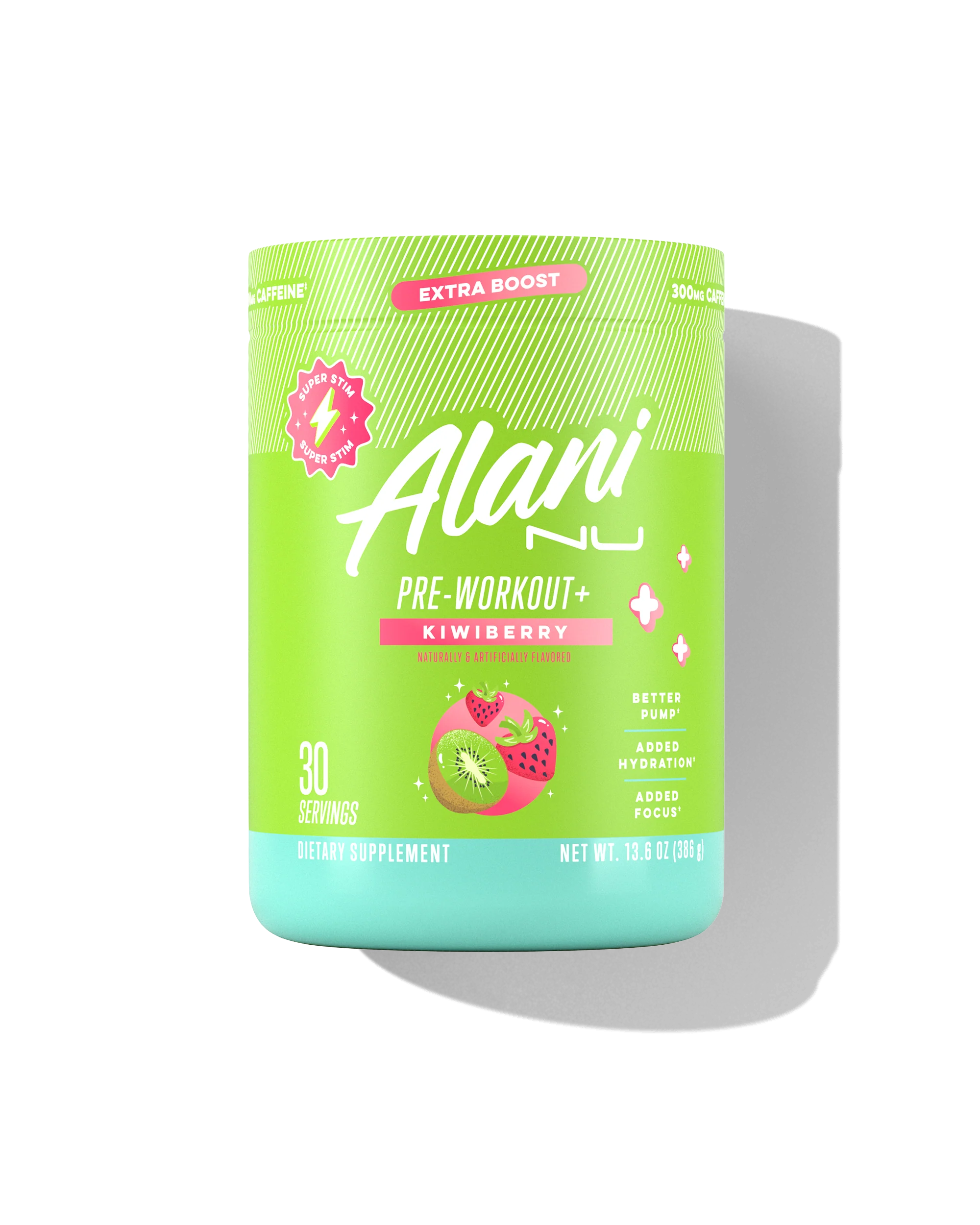 Alani Nu Featured Pre-Workout+ - Kiwiberry