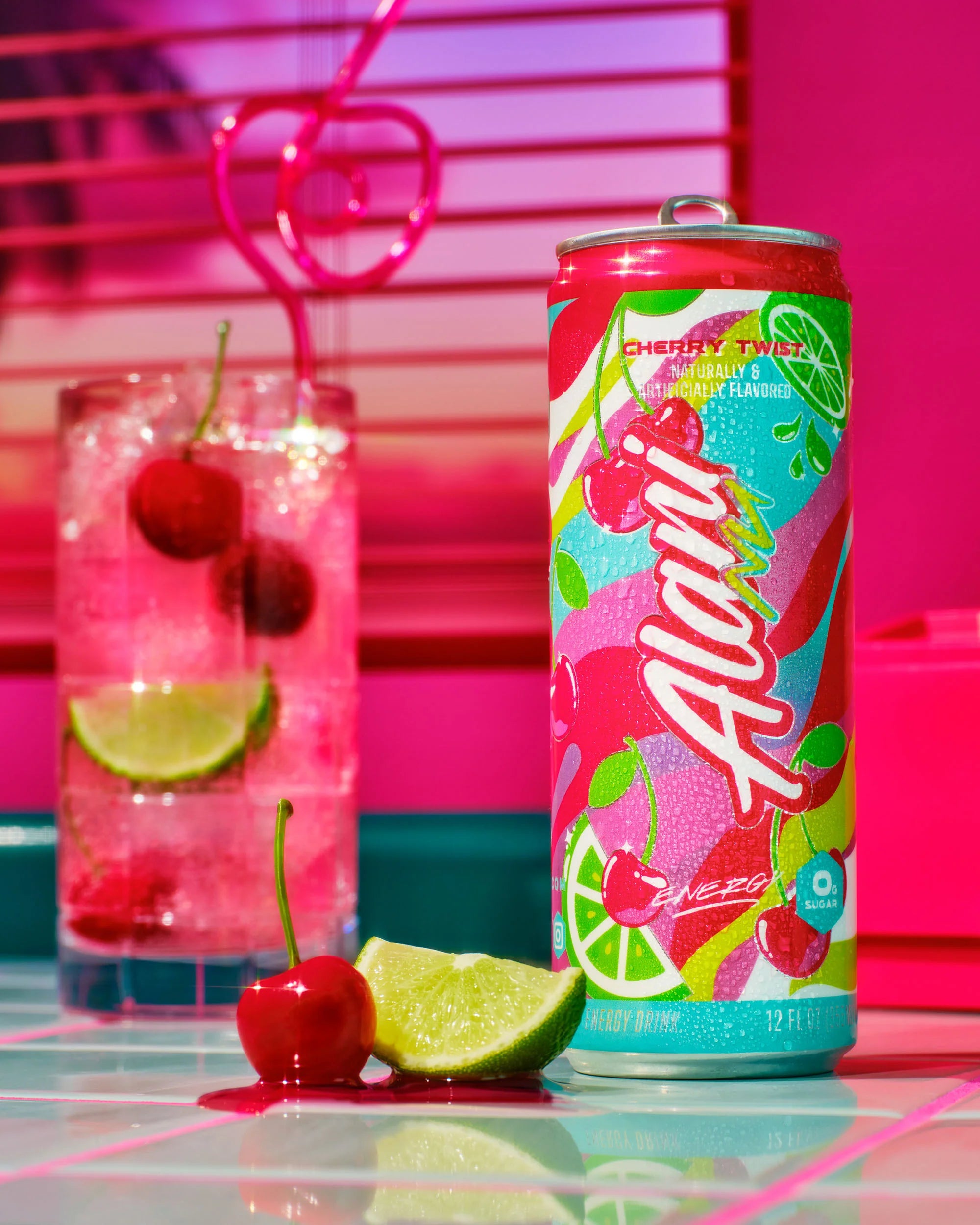 Alani Nu Featured Energy Drink - Cherry Twist - Image 4