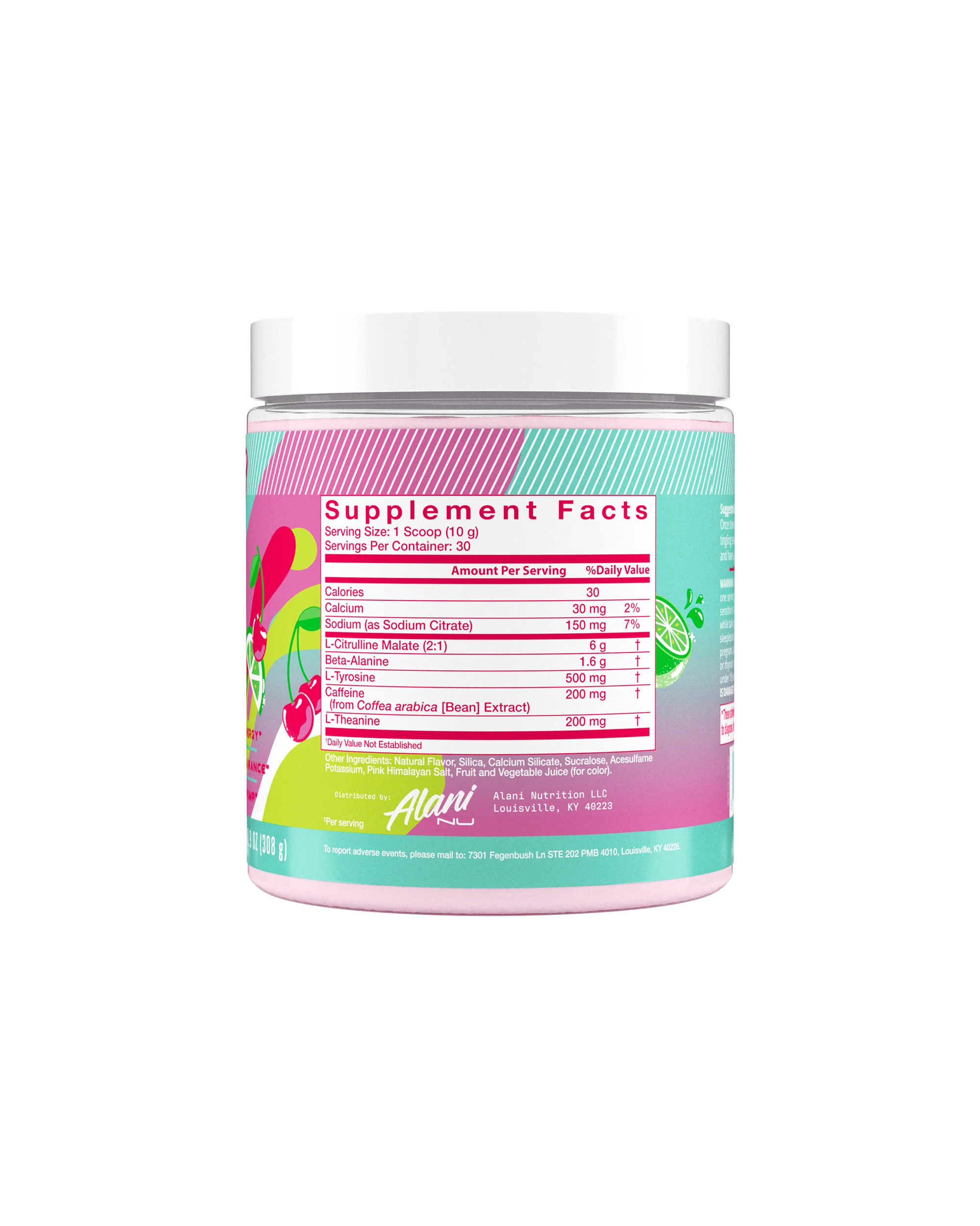 Alani Nu Featured Pre-Workout - Cherry Twist - Image 5