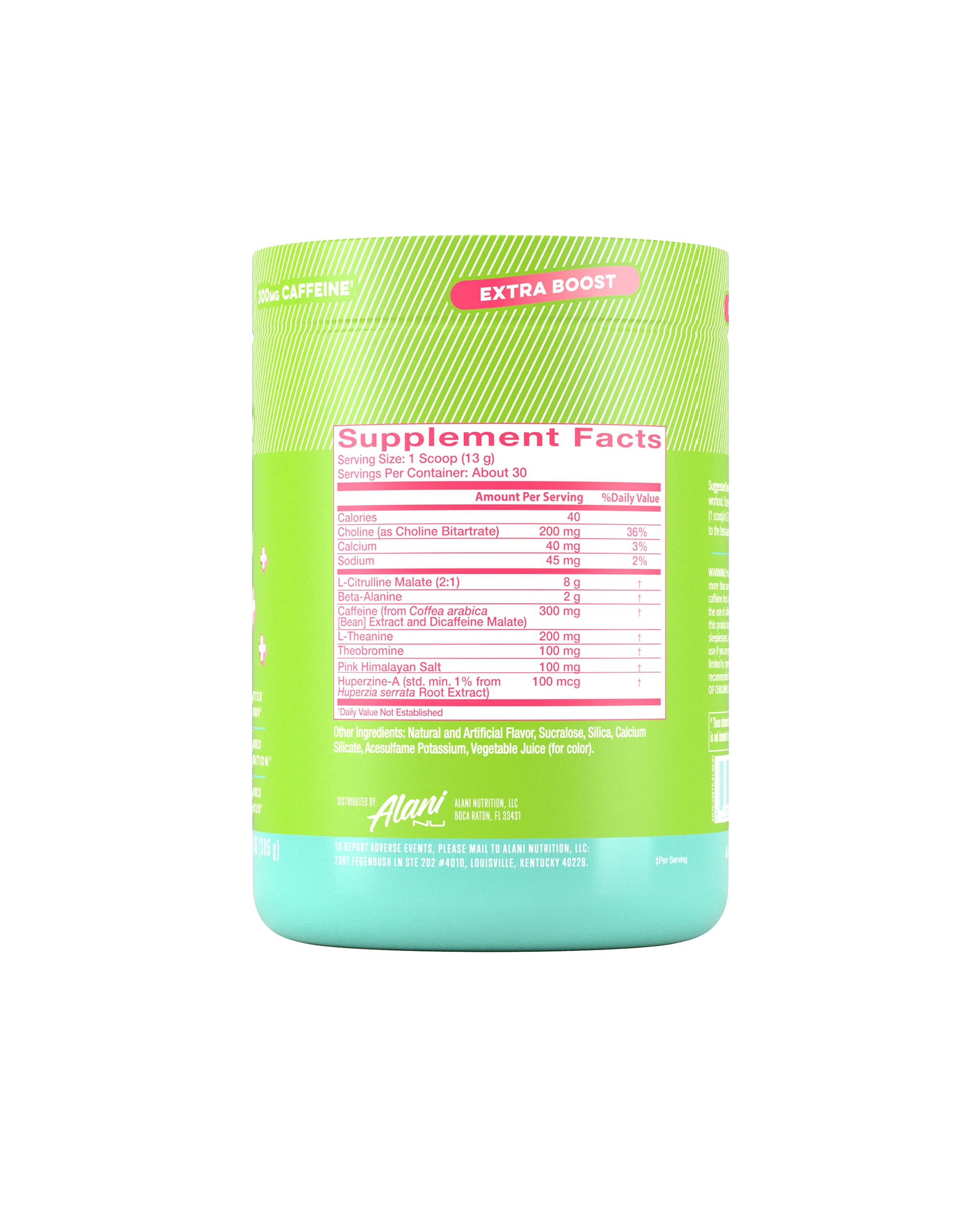 Alani Nu Featured Pre-Workout+ - Kiwiberry - Image 6