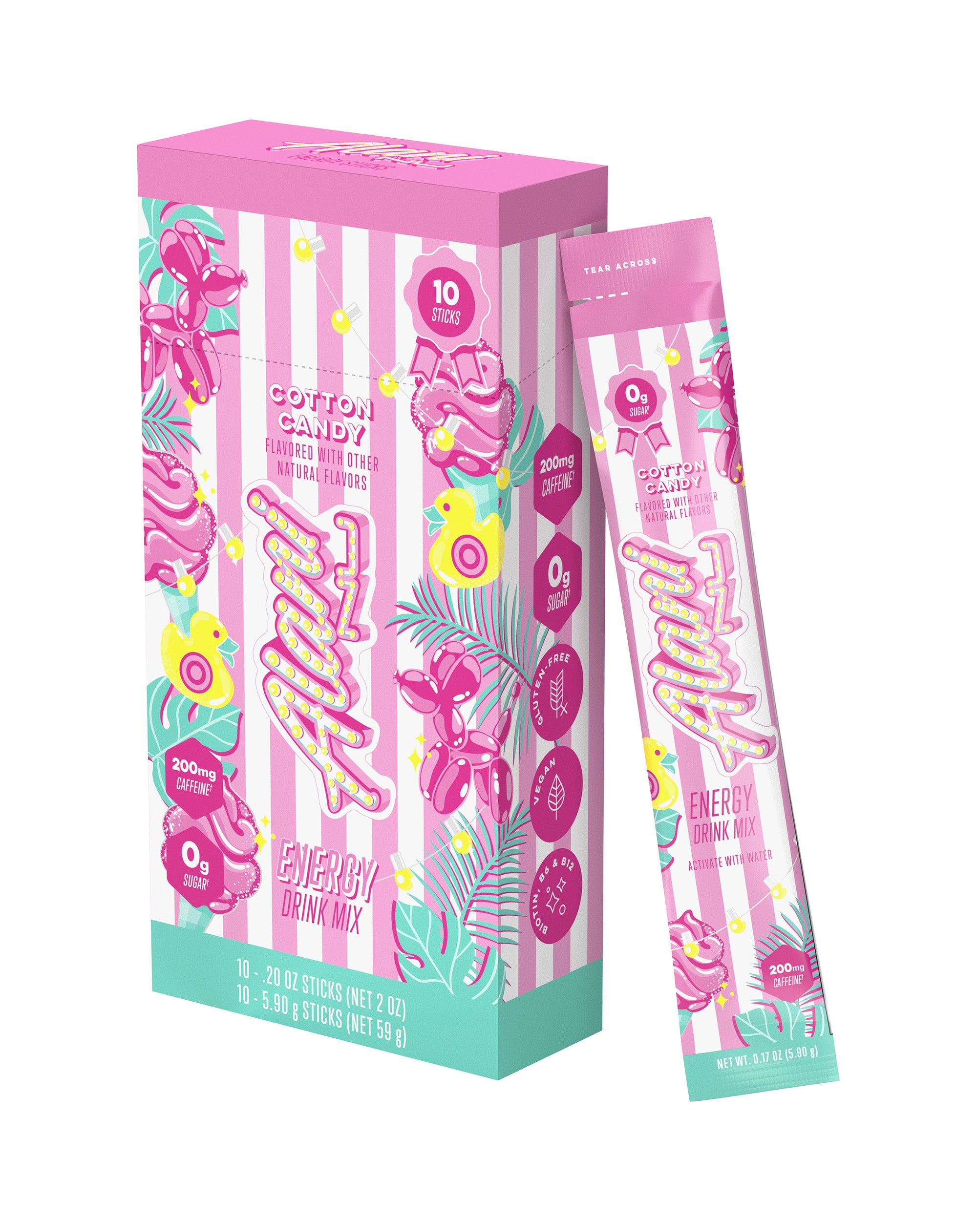 Alani Nu Featured energy sticks - cotton candy - Image 2