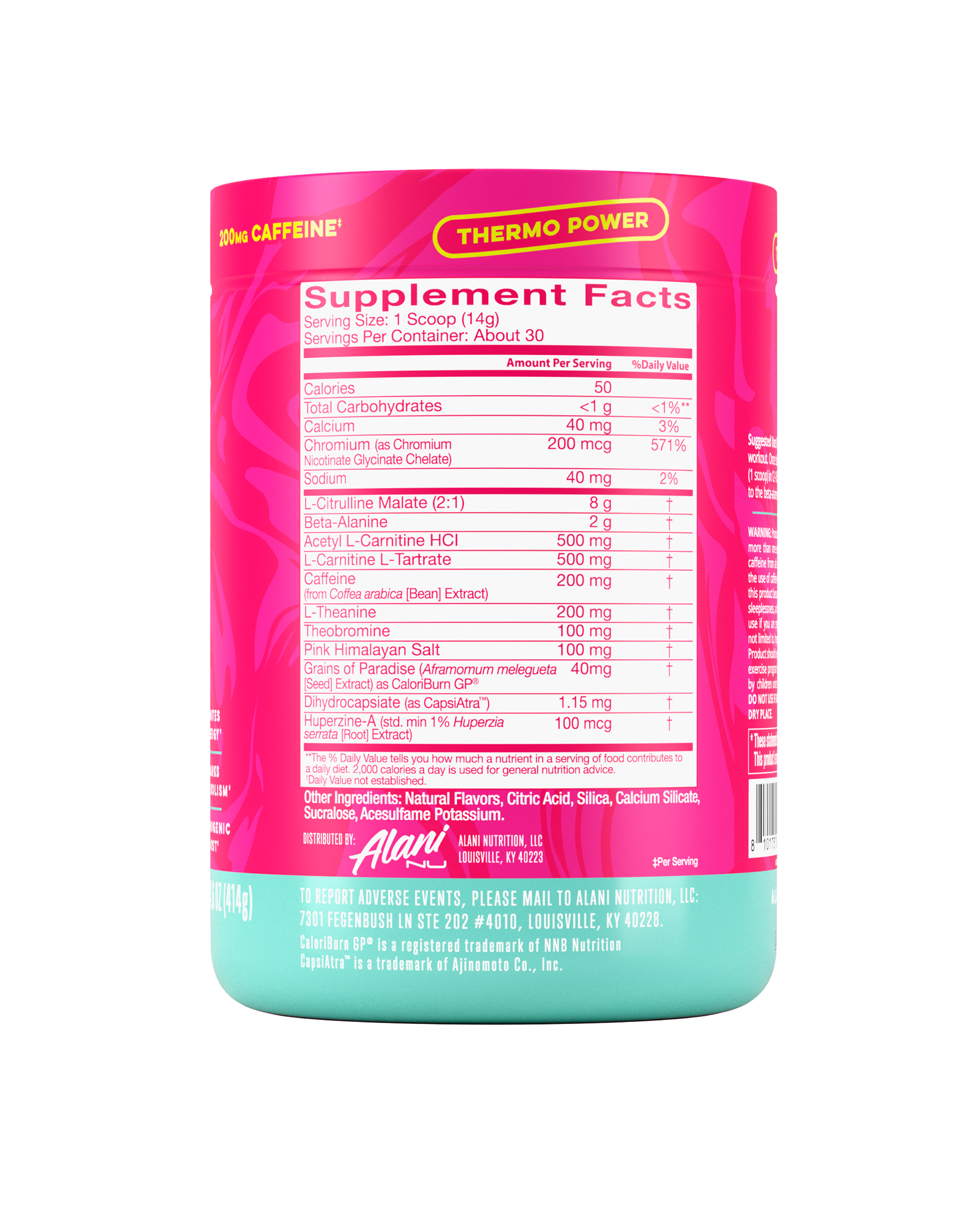 Alani Nu Featured pre-workout+ burn - dragon fruit rush - Image 2