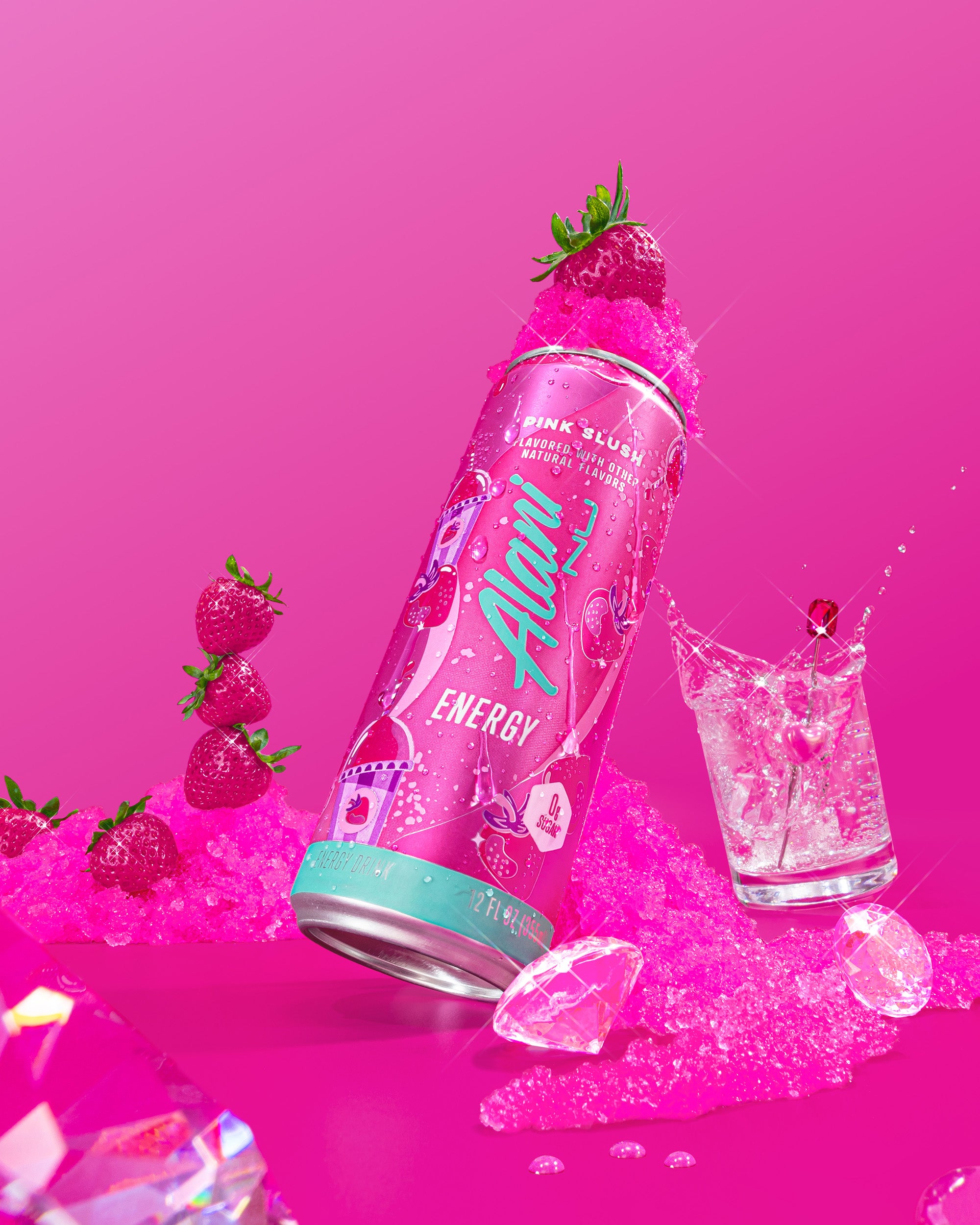 Alani Nu Featured energy drink & pre-workout - pink slush - Image 4