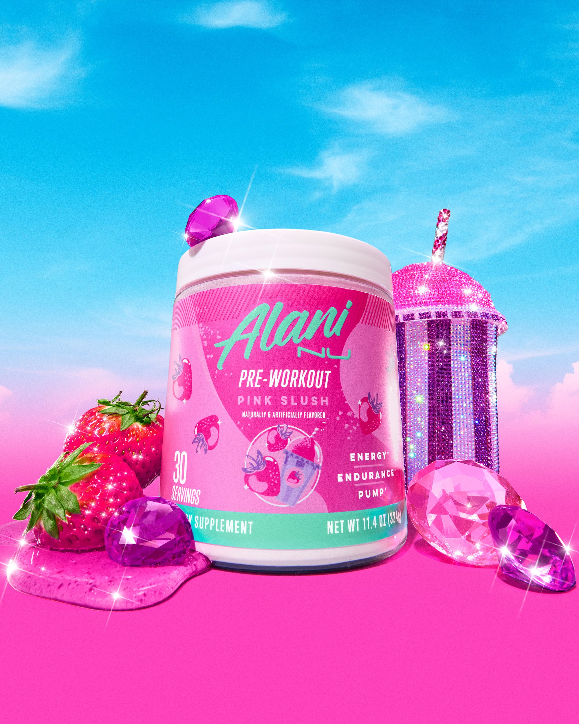 Alani Nu Featured energy drink & pre-workout - pink slush - Image 5