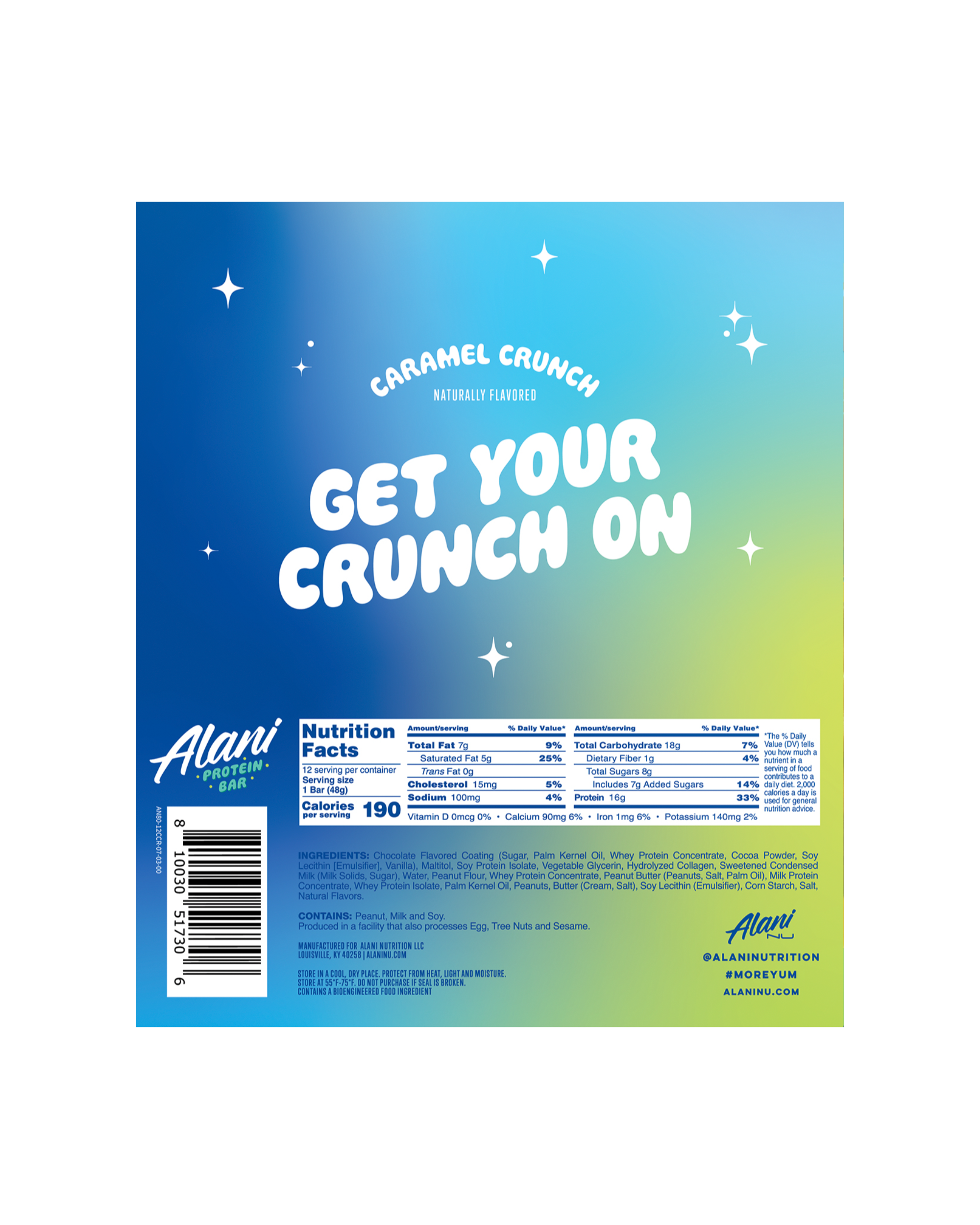 Alani Nu Featured protein bar - caramel crunch - Image 3
