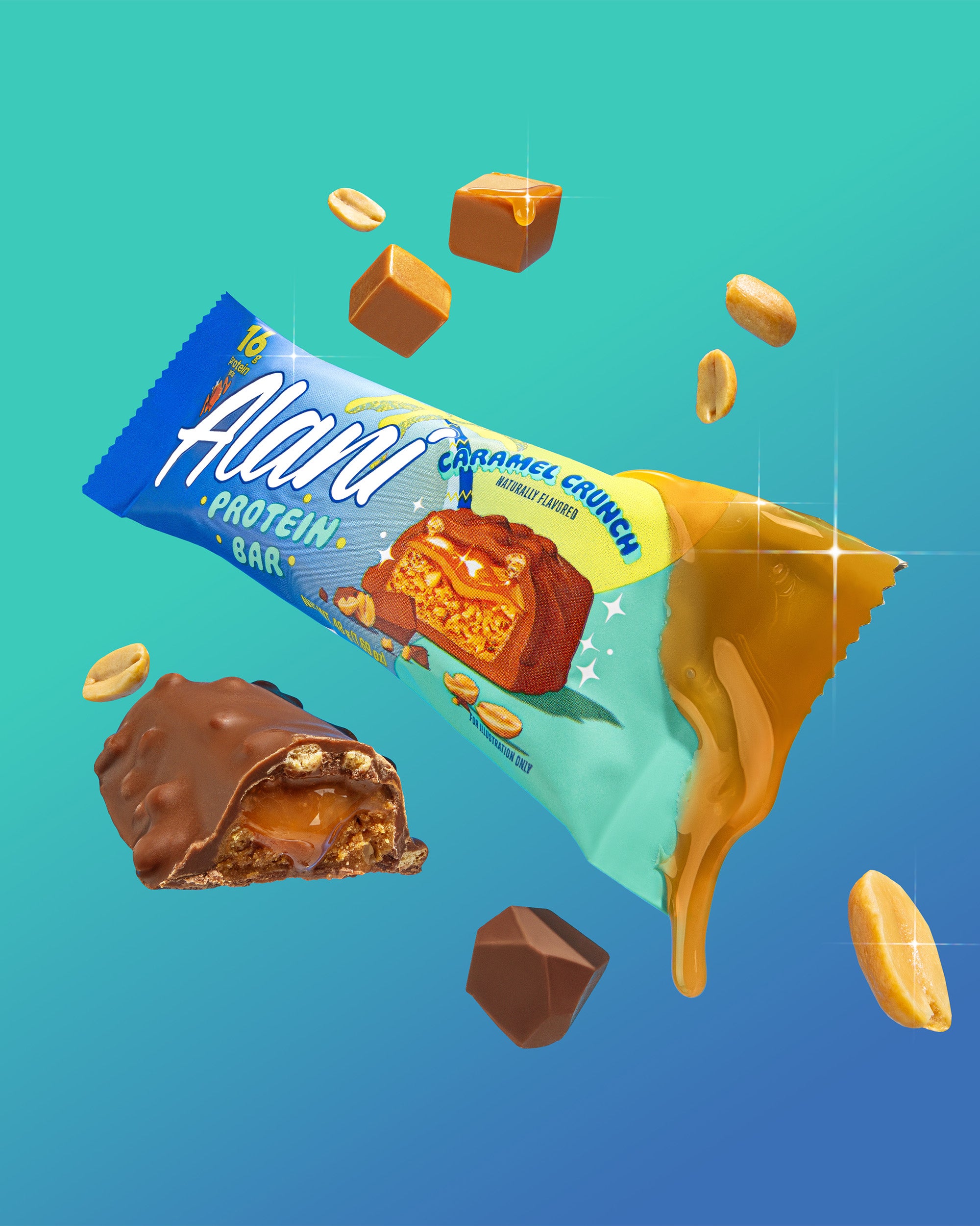 Alani Nu Featured protein bar - caramel crunch - Image 5