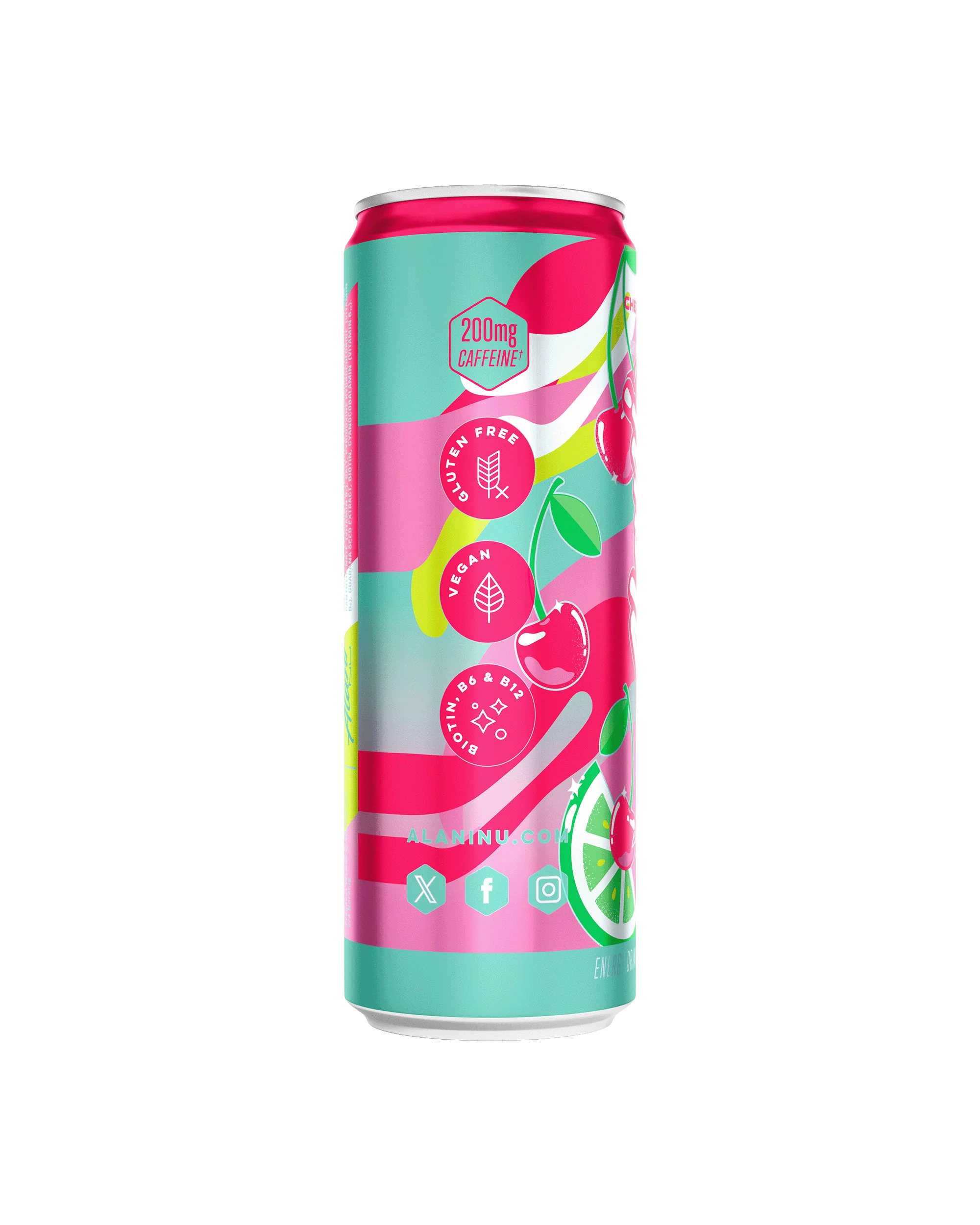 Alani Nu Featured Energy Drink - Cherry Twist - Image 2