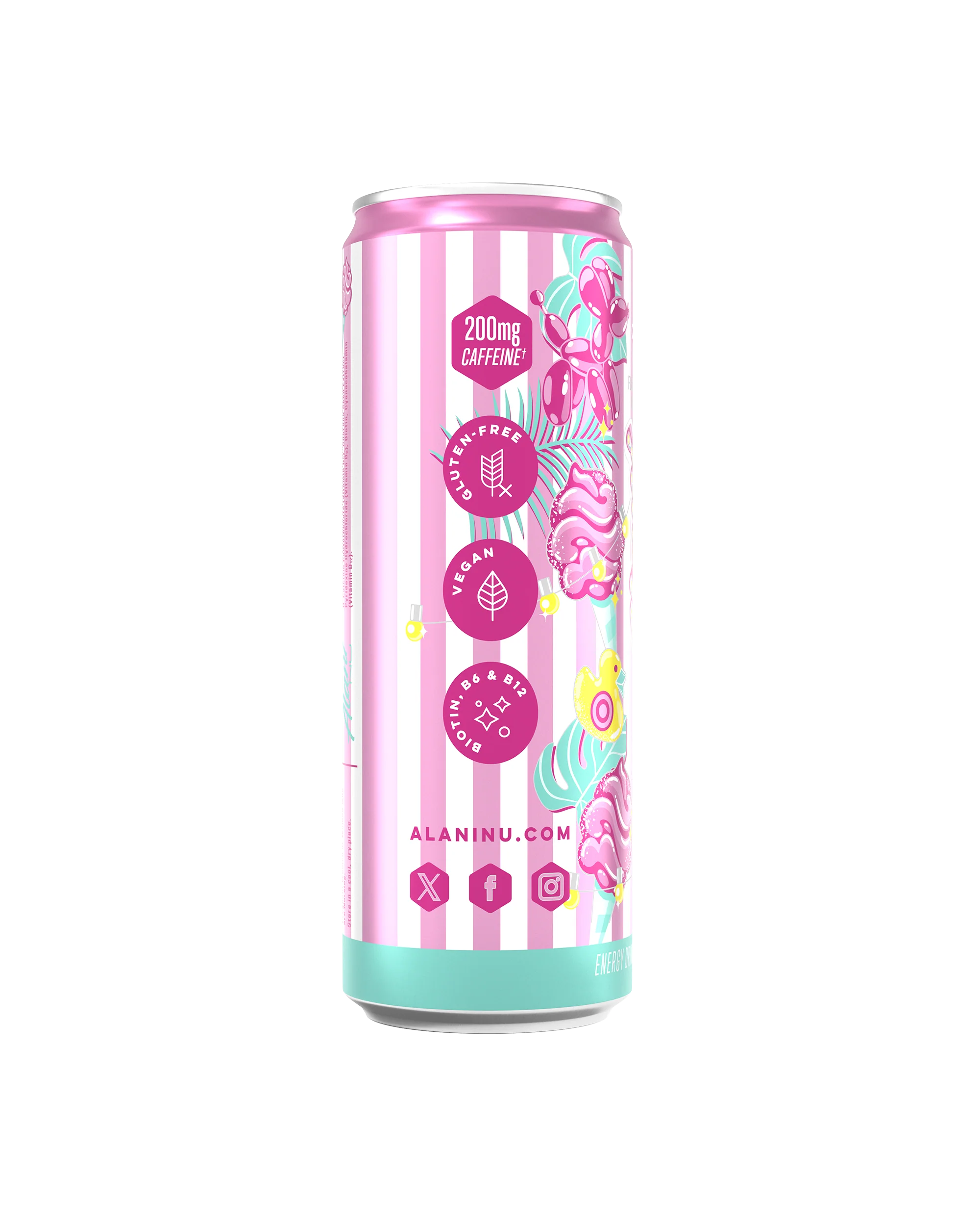 Alani Nu Featured Energy Drink - Cotton Candy - Image 3
